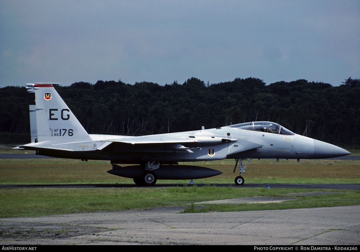 Aircraft Photo of 86-0176 / AF86-0176 | McDonnell Douglas F-15C Eagle | USA - Air Force | AirHistory.net #415634