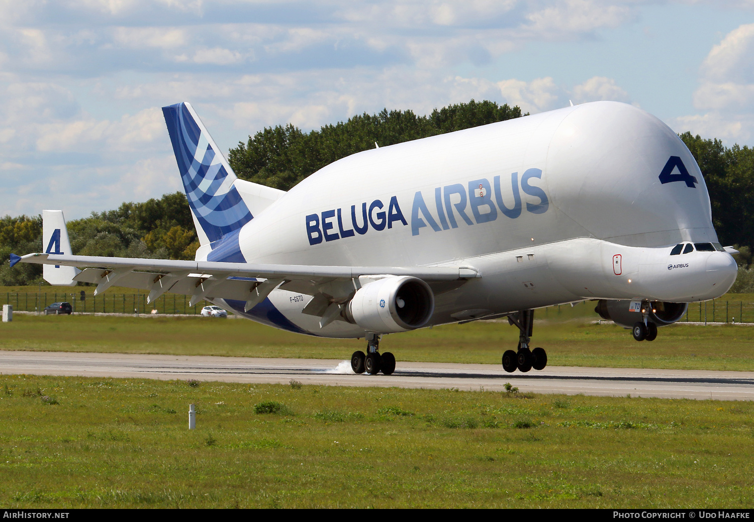 Aircraft Photo of F-GSTD | Airbus A300B4-608ST Beluga (Super Transporter) | Airbus Transport International | AirHistory.net #415635