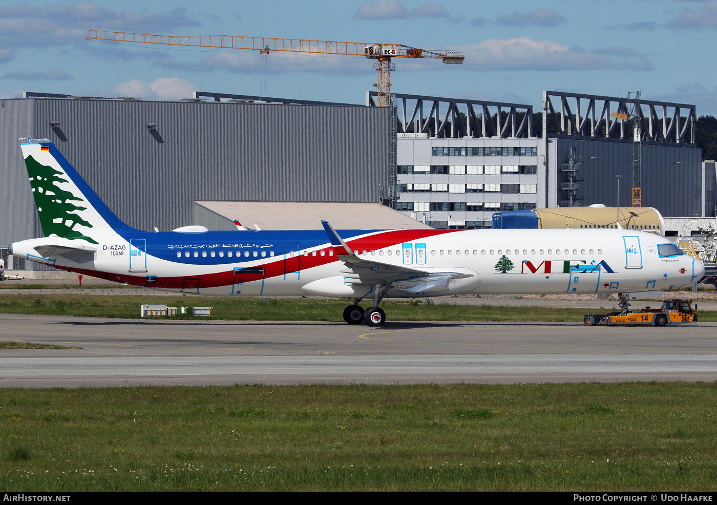 Aircraft Photo of D-AXAG / T7-ME4 | Airbus A321-271NX | MEA - Middle East Airlines | AirHistory.net #415641