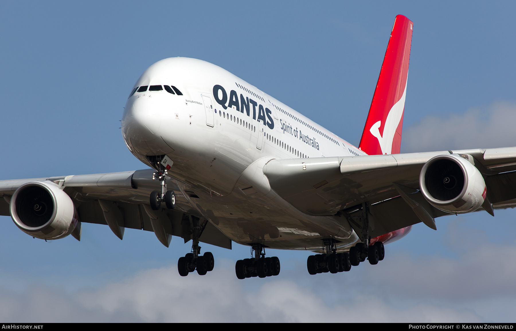 Aircraft Photo of VH-OQA | Airbus A380-842 | Qantas | AirHistory.net #415648