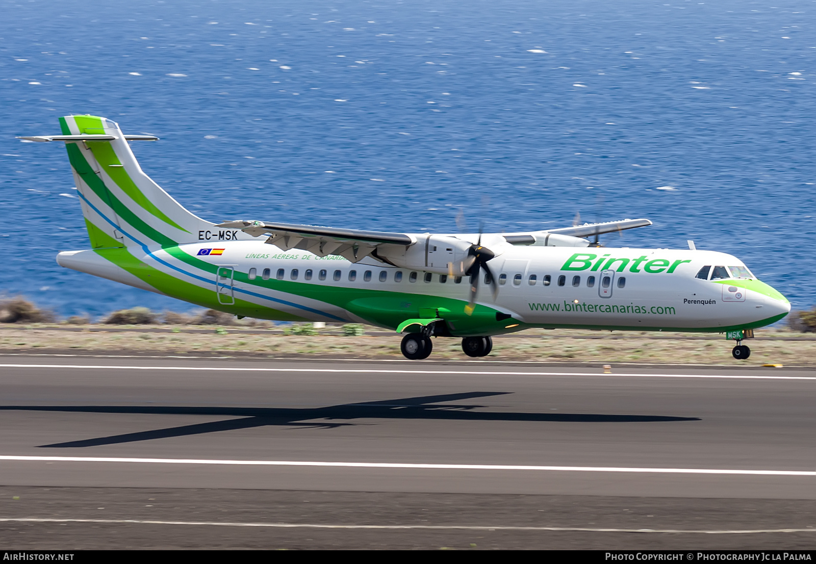 Aircraft Photo of EC-MSK | ATR ATR-72-600 (ATR-72-212A) | Binter Canarias | AirHistory.net #415681