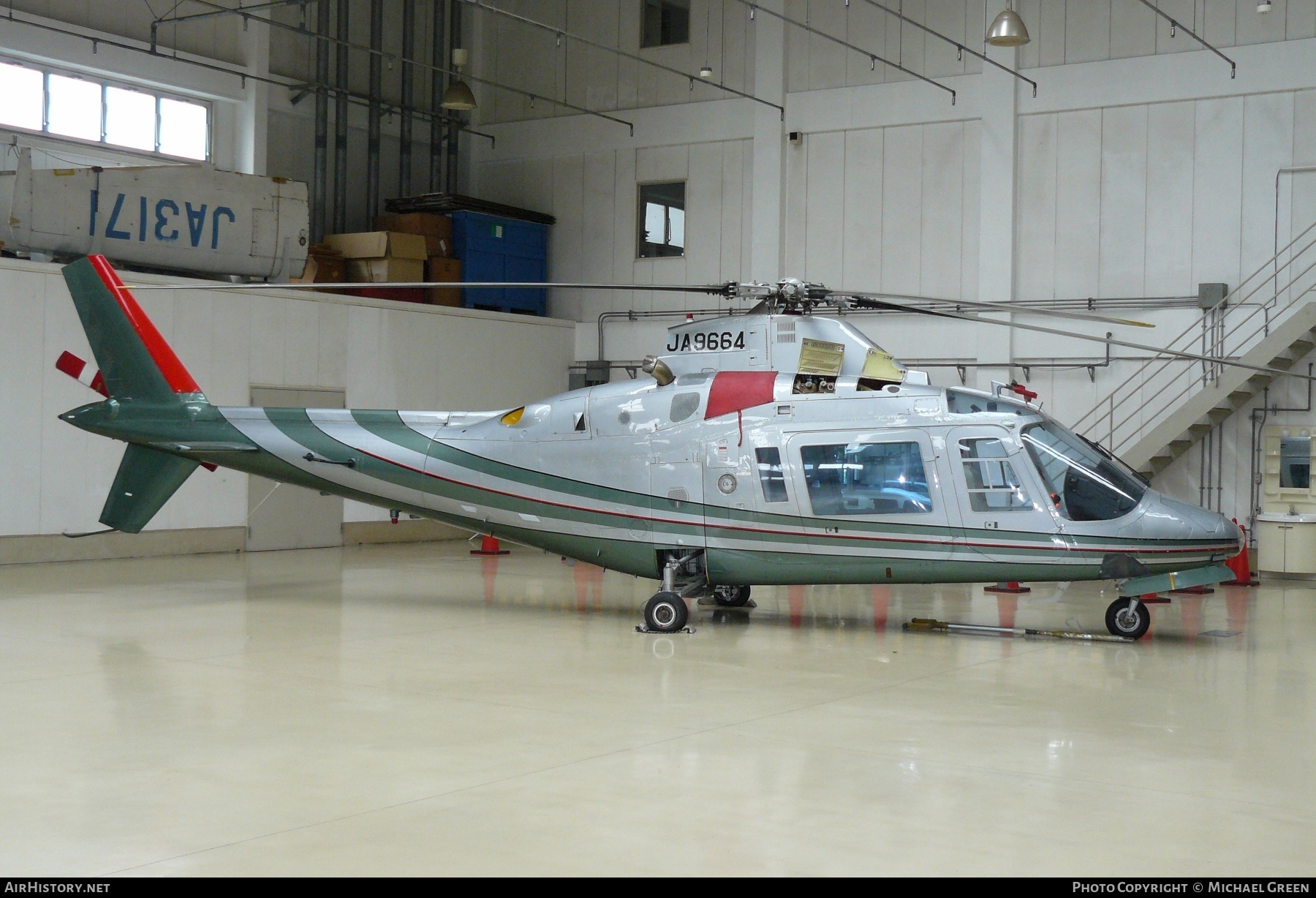 Aircraft Photo of JA9664 | Agusta A-109A | AirHistory.net #415731