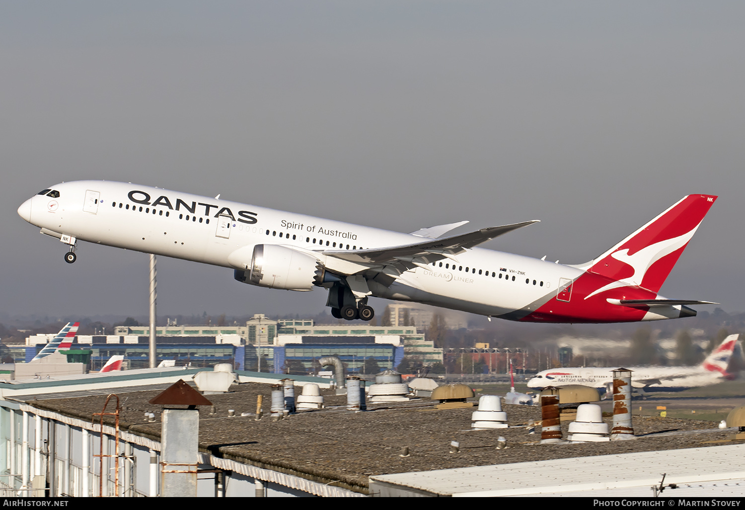 Aircraft Photo of VH-ZNK | Boeing 787-9 Dreamliner | Qantas | AirHistory.net #415758