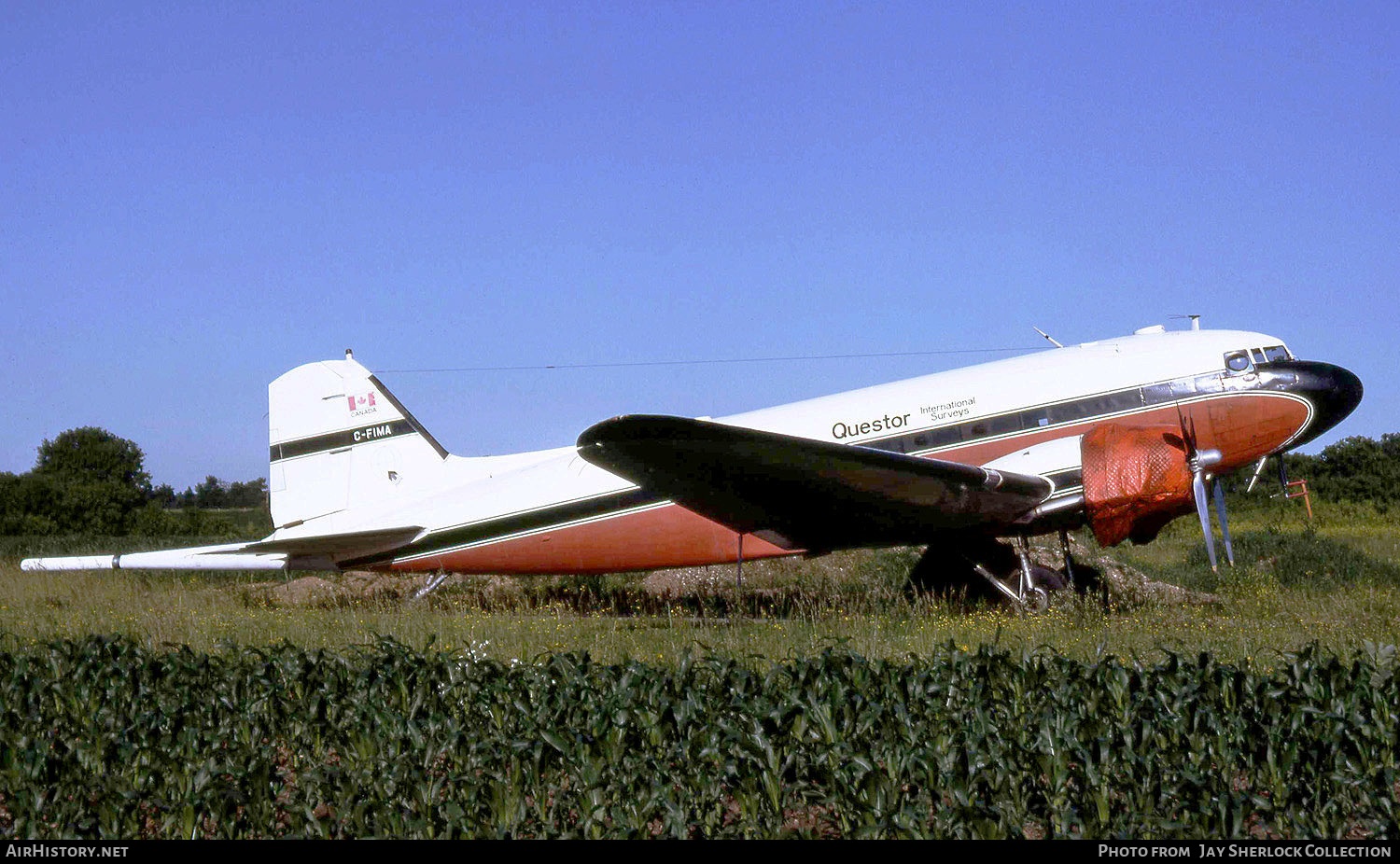 Aircraft Photo of C-FIMA | Douglas C-47A Skytrain | Questor International Surveys | AirHistory.net #415766