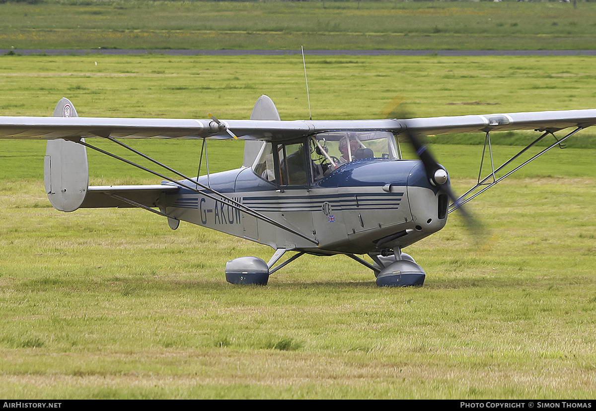 Aircraft Photo of G-AKUW | Chrislea C.H.3 Srs.2 Super Ace | AirHistory.net #415781