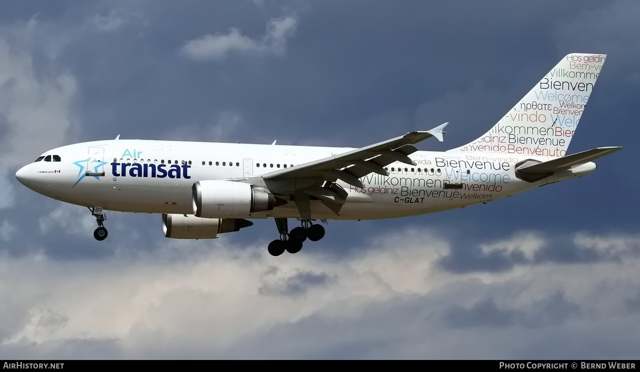 Aircraft Photo of C-GLAT | Airbus A310-308 | Air Transat | AirHistory.net #415788