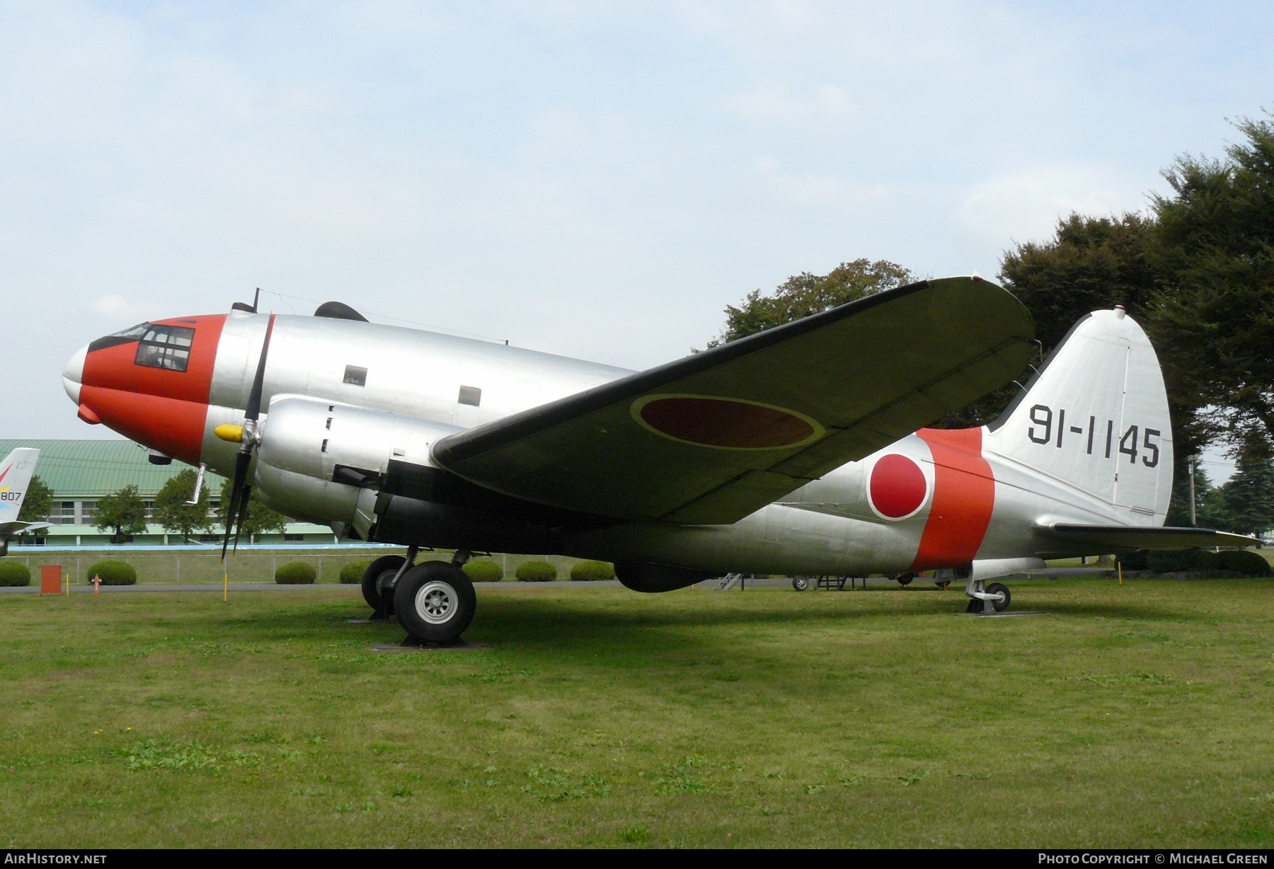 Aircraft Photo of 91-1145 | Curtiss EC-46D Commando (CW-20B-2) | Japan - Air Force | AirHistory.net #415794