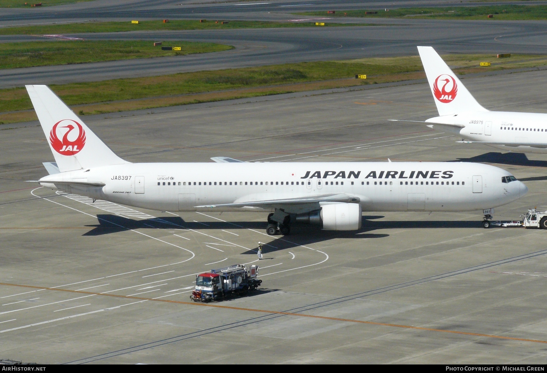 Aircraft Photo of JA8397 | Boeing 767-346 | Japan Airlines - JAL | AirHistory.net #415799