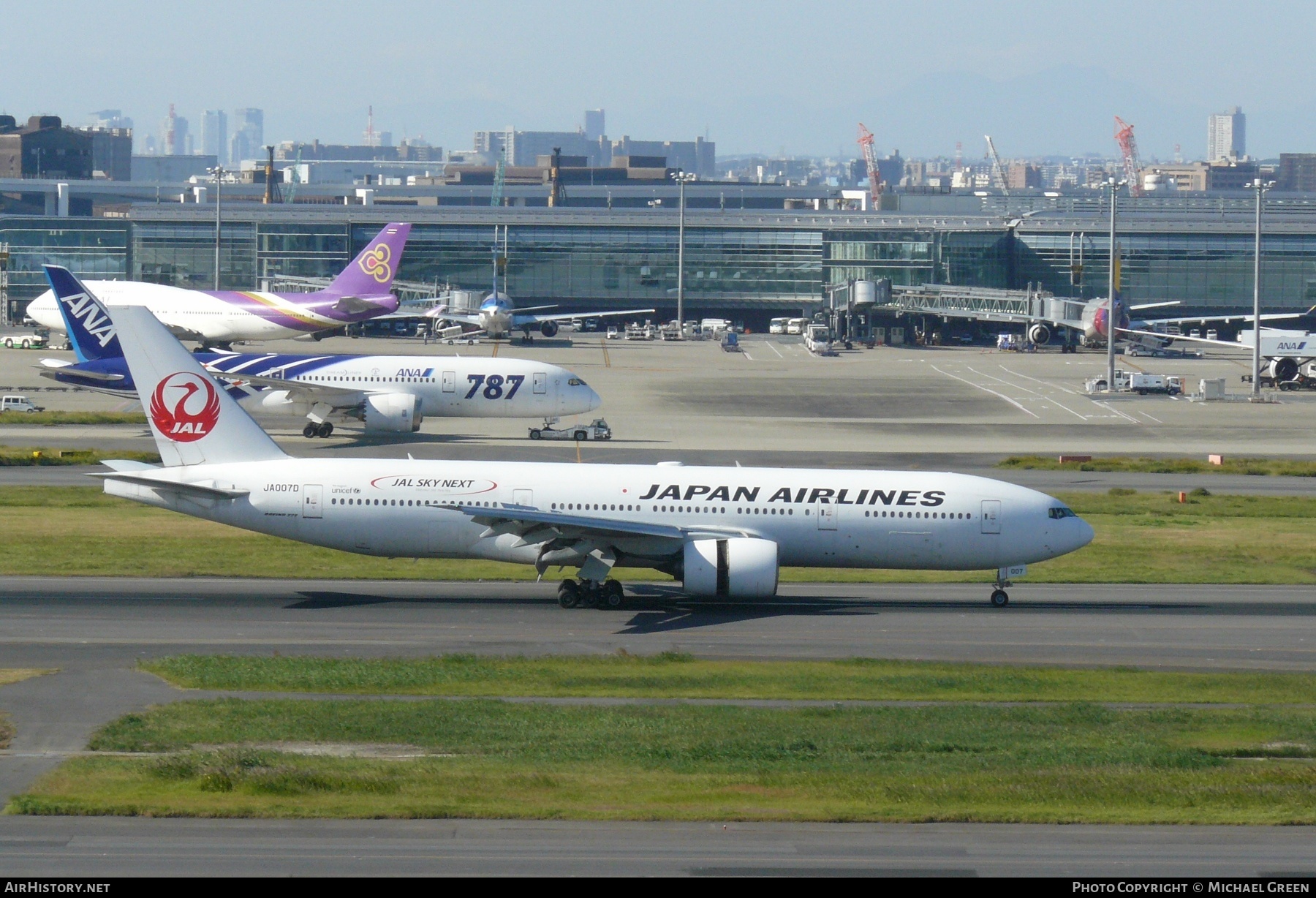 Aircraft Photo of JA007D | Boeing 777-289 | Japan Airlines - JAL | AirHistory.net #415807