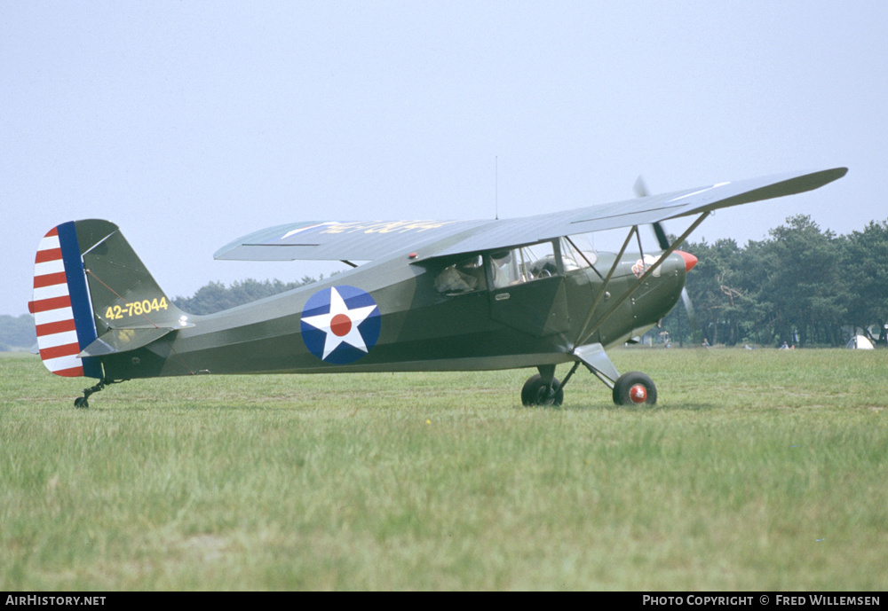 Aircraft Photo of G-BRXL / 42-78044 | Aeronca 11AC Chief | USA - Army | AirHistory.net #415811