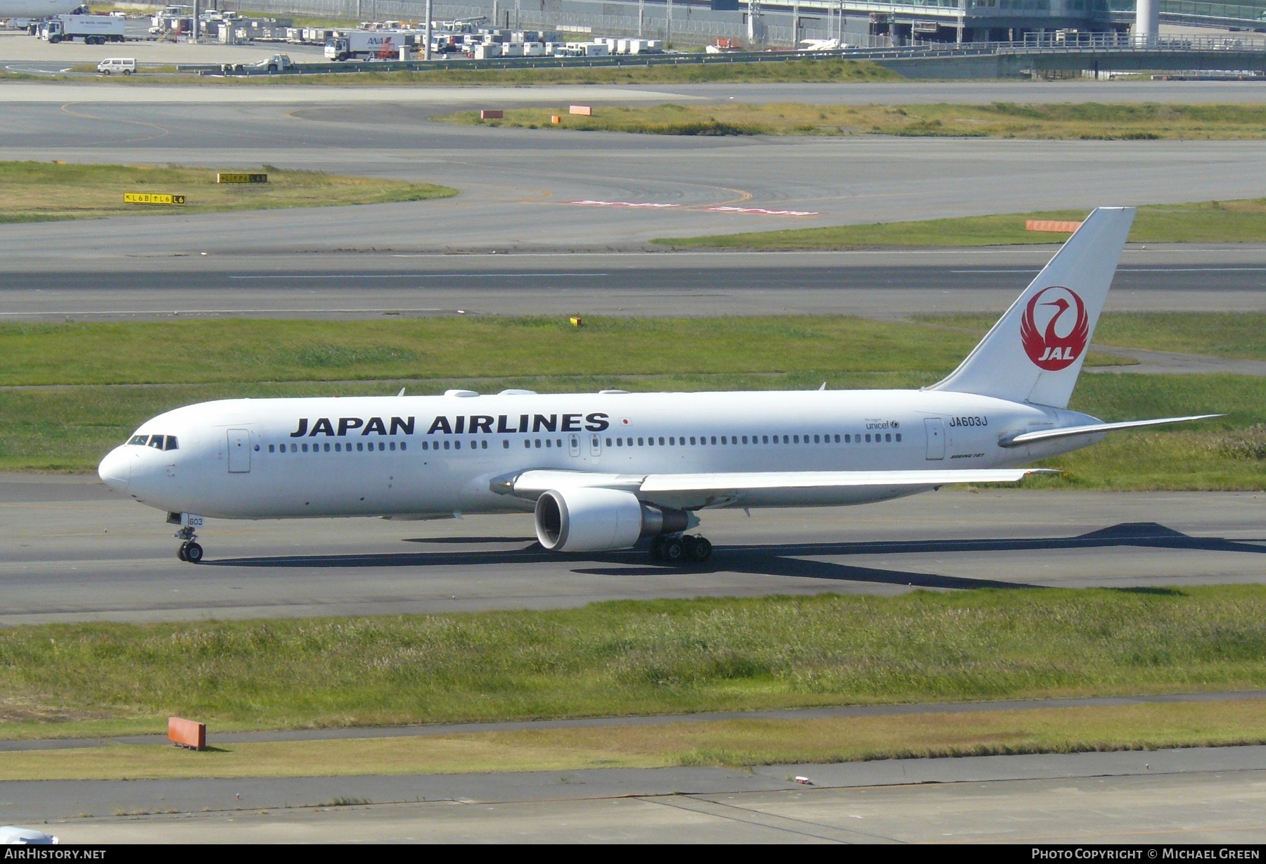 Aircraft Photo of JA603J | Boeing 767-346/ER | Japan Airlines - JAL | AirHistory.net #415833