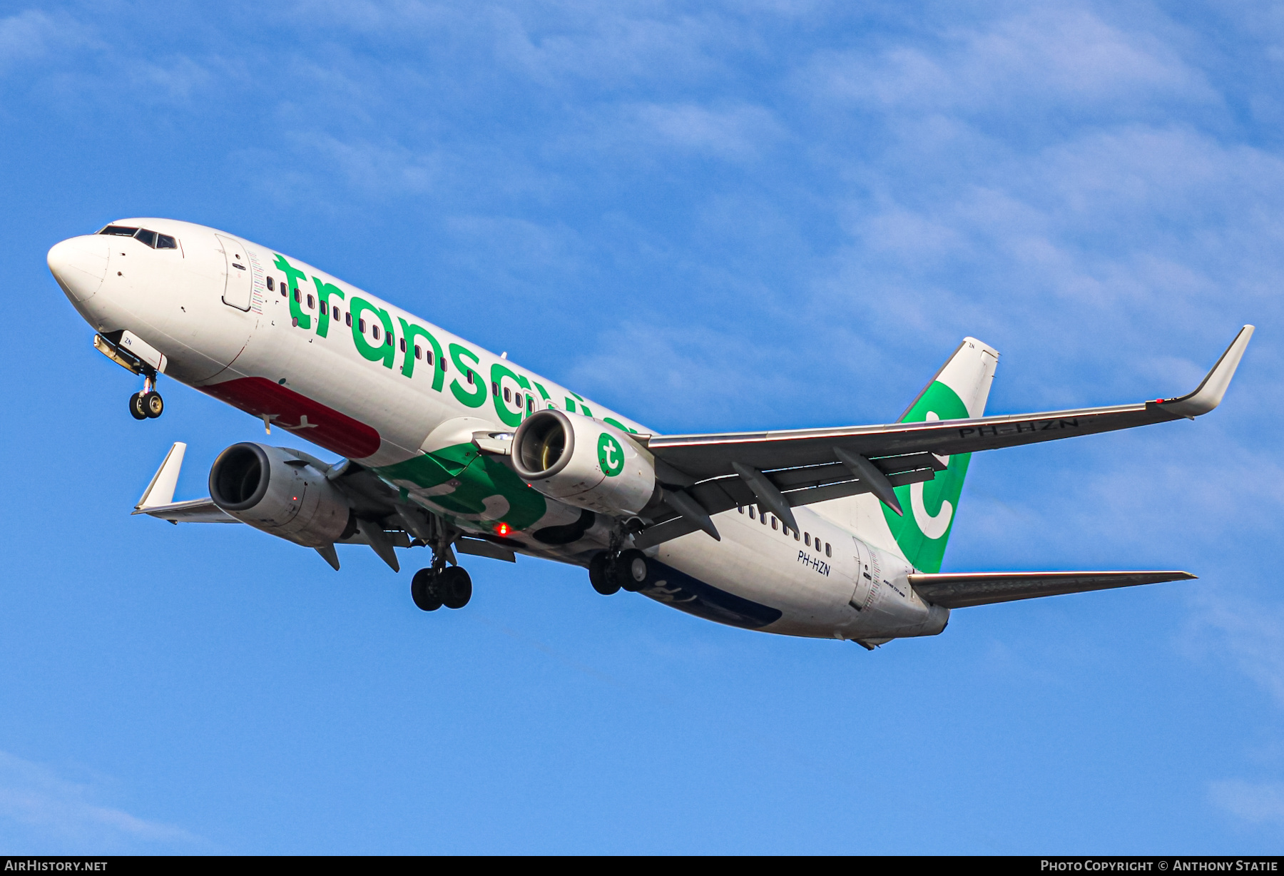 Aircraft Photo of PH-HZN | Boeing 737-8K2 | Transavia | AirHistory.net #415878