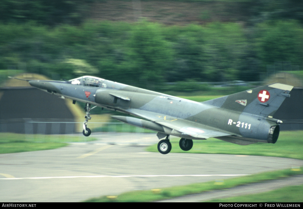 Aircraft Photo of R-2111 | Dassault Mirage IIIRS | Switzerland - Air Force | AirHistory.net #415884