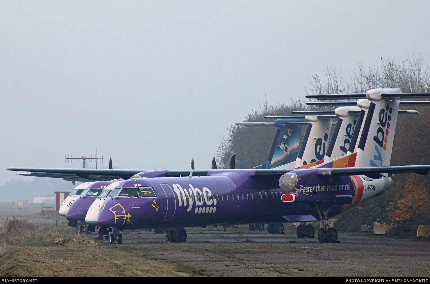 Aircraft Photo of G-PRPM | Bombardier DHC-8-402 Dash 8 | Flybe | AirHistory.net #415927