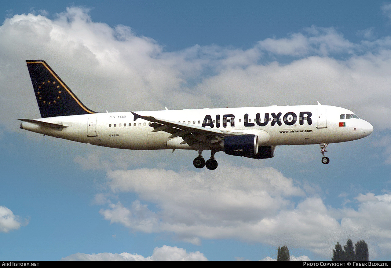 Aircraft Photo of CS-TQB | Airbus A320-214 | Air Luxor | AirHistory.net #415939