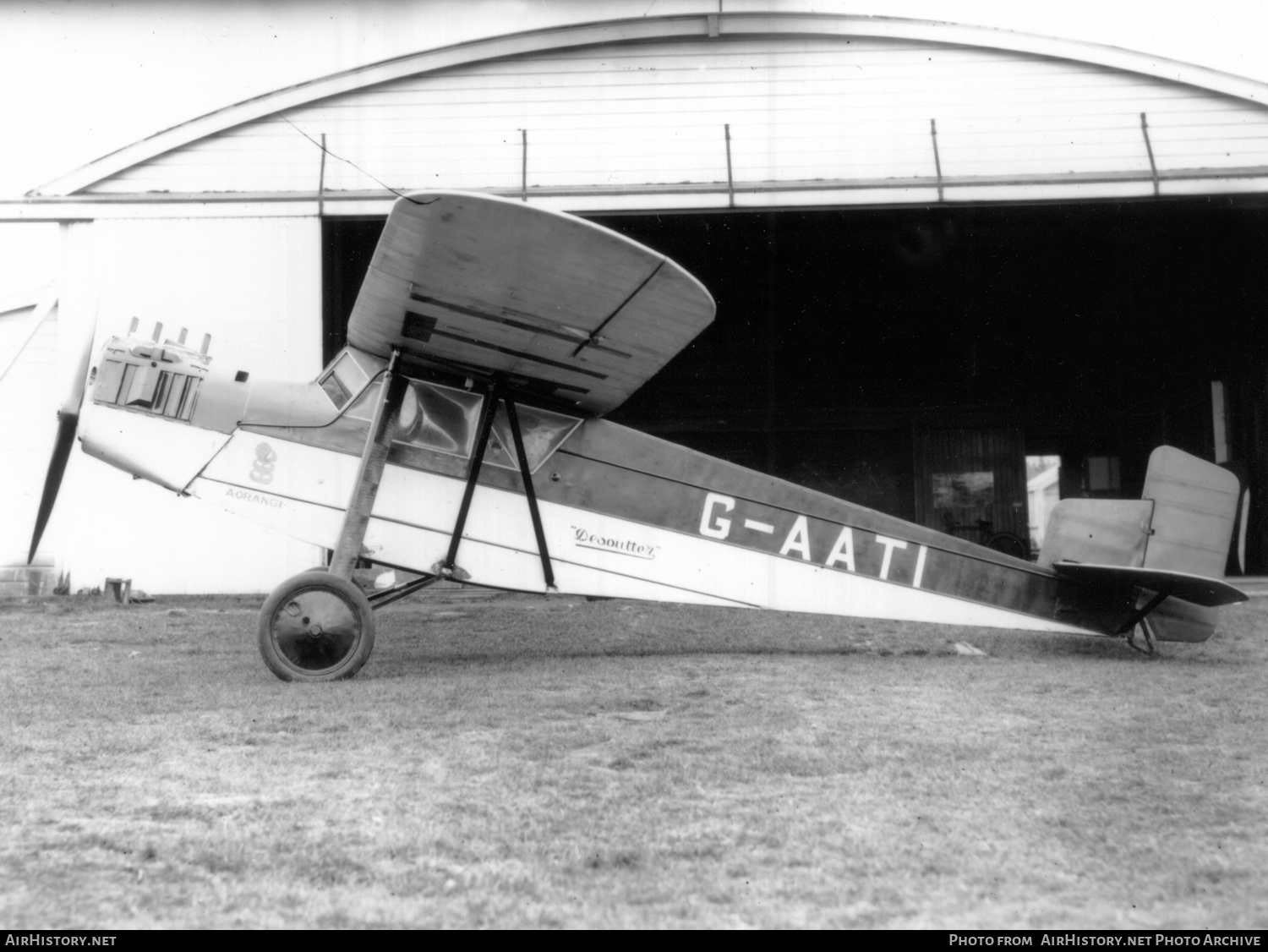 Aircraft Photo of G-AATI | Desoutter Mk.I | AirHistory.net #415941