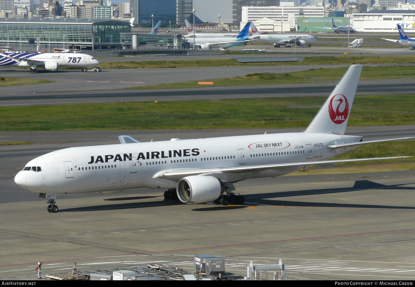 Aircraft Photo of JA007D | Boeing 777-289 | Japan Airlines - JAL | AirHistory.net #415957