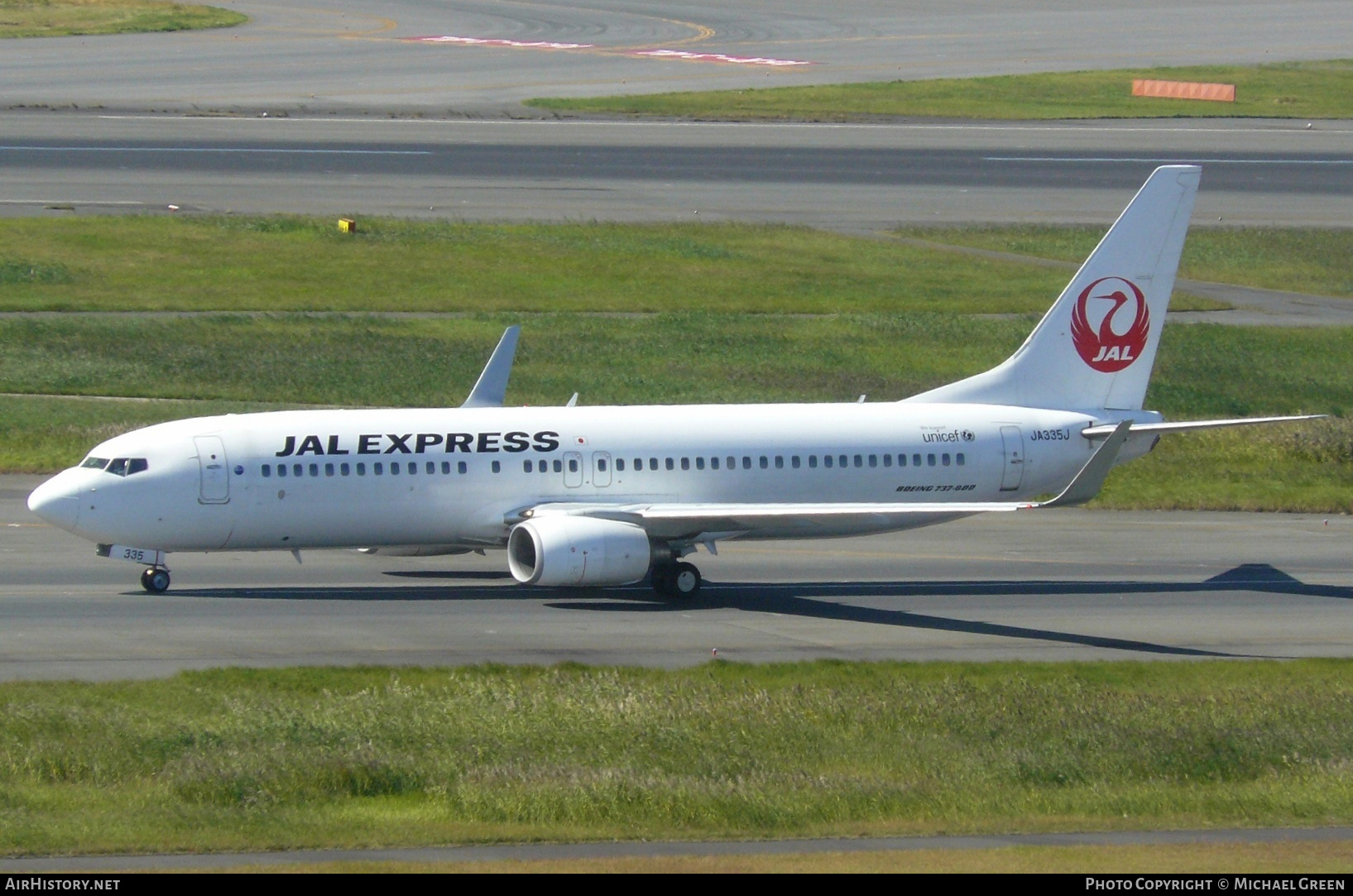 Aircraft Photo of JA335J | Boeing 737-846 | JAL Express - JAL | AirHistory.net #415974