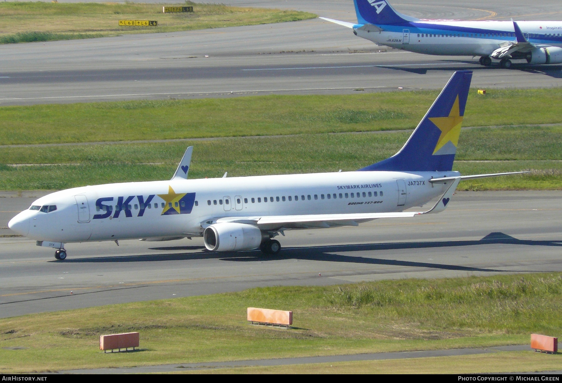 Aircraft Photo of JA737X | Boeing 737-8AL | Skymark Airlines | AirHistory.net #415975