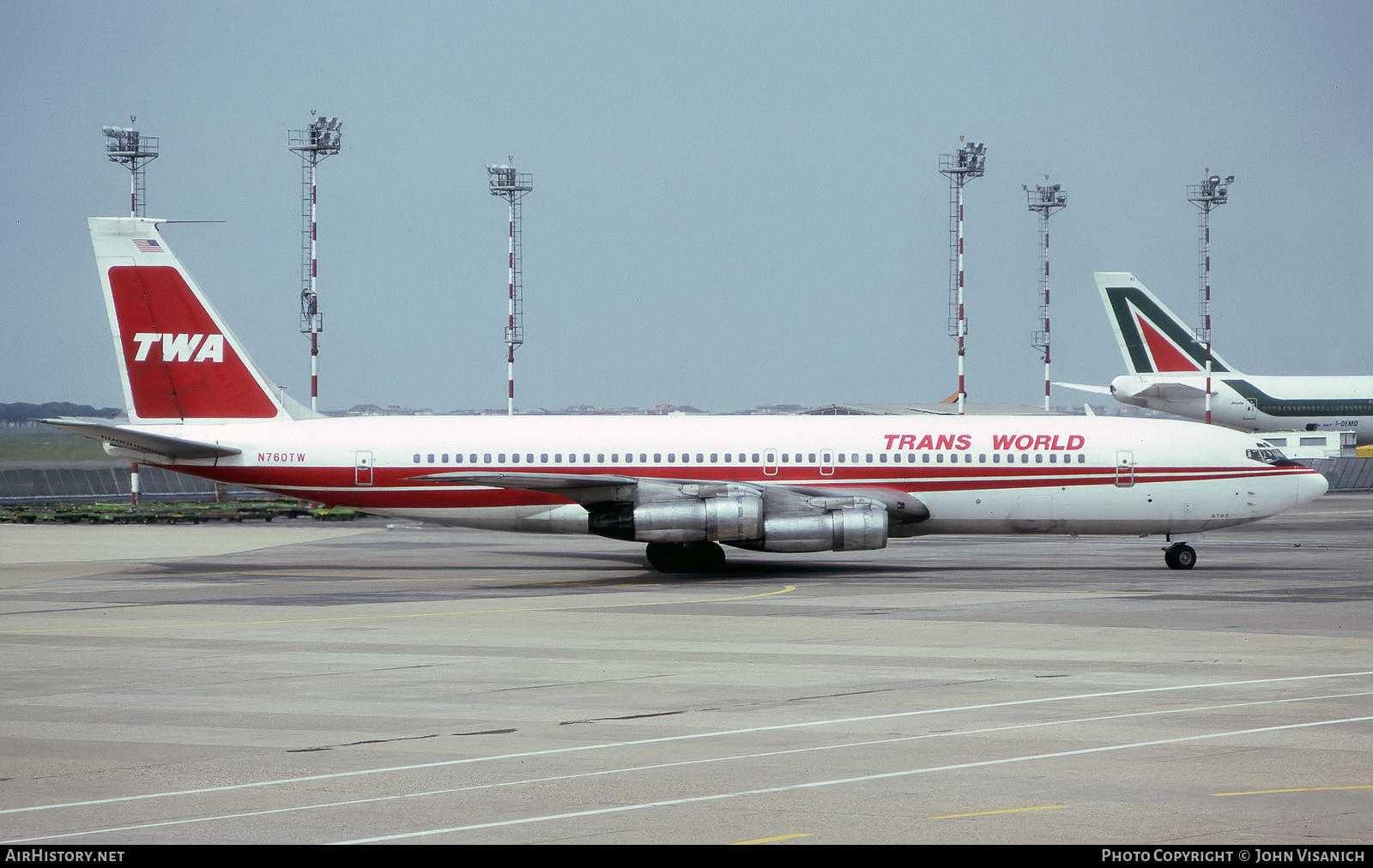 Aircraft Photo of N760TW | Boeing 707-331B | Trans World Airlines - TWA | AirHistory.net #415982