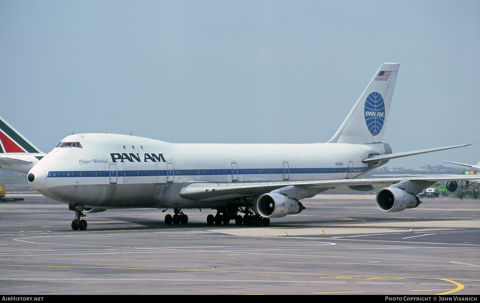 Aircraft Photo of N753PA | Boeing 747-121 | Pan American World Airways - Pan Am | AirHistory.net #415983