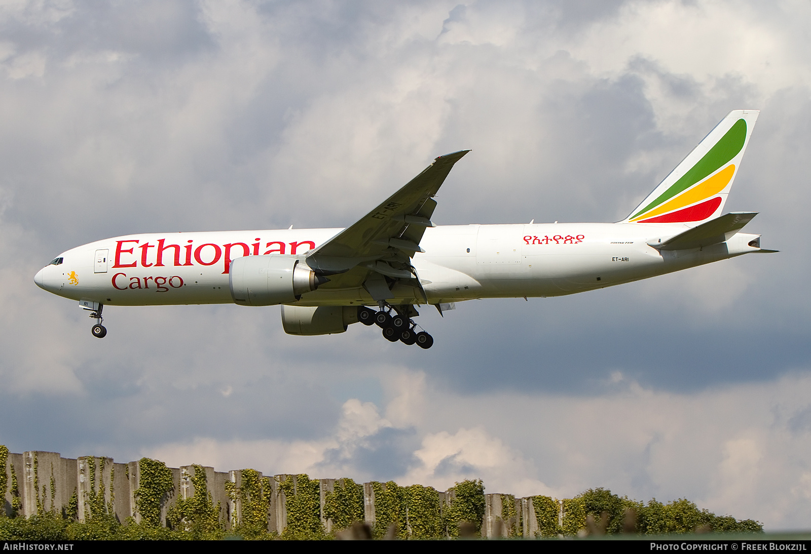 Aircraft Photo of ET-ARI | Boeing 777-F60 | Ethiopian Airlines Cargo | AirHistory.net #415986