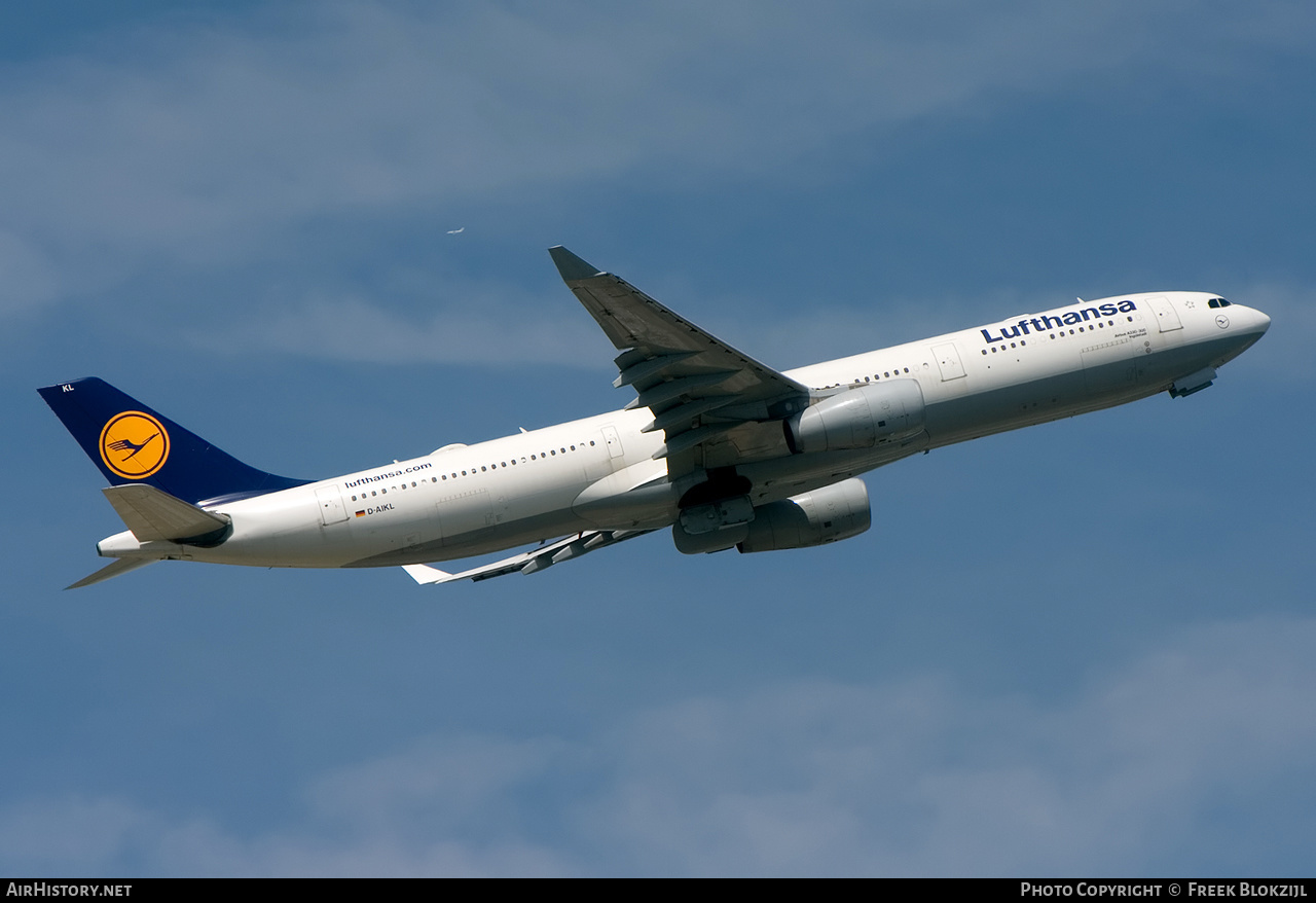 Aircraft Photo of D-AIKL | Airbus A330-343 | Lufthansa | AirHistory.net #415999