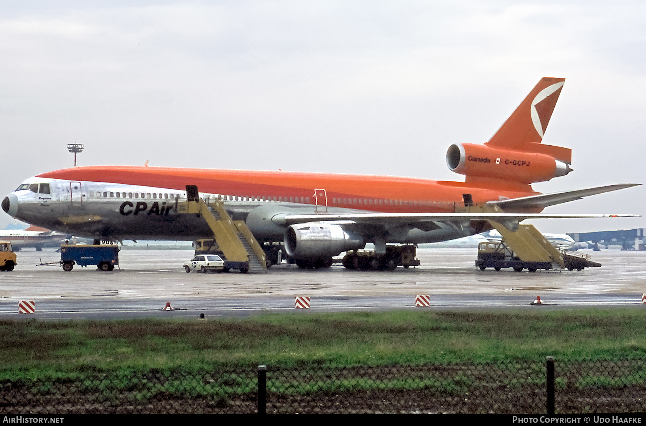 Aircraft Photo of C-GCPJ | McDonnell Douglas DC-10-30 | CP Air | AirHistory.net #416004