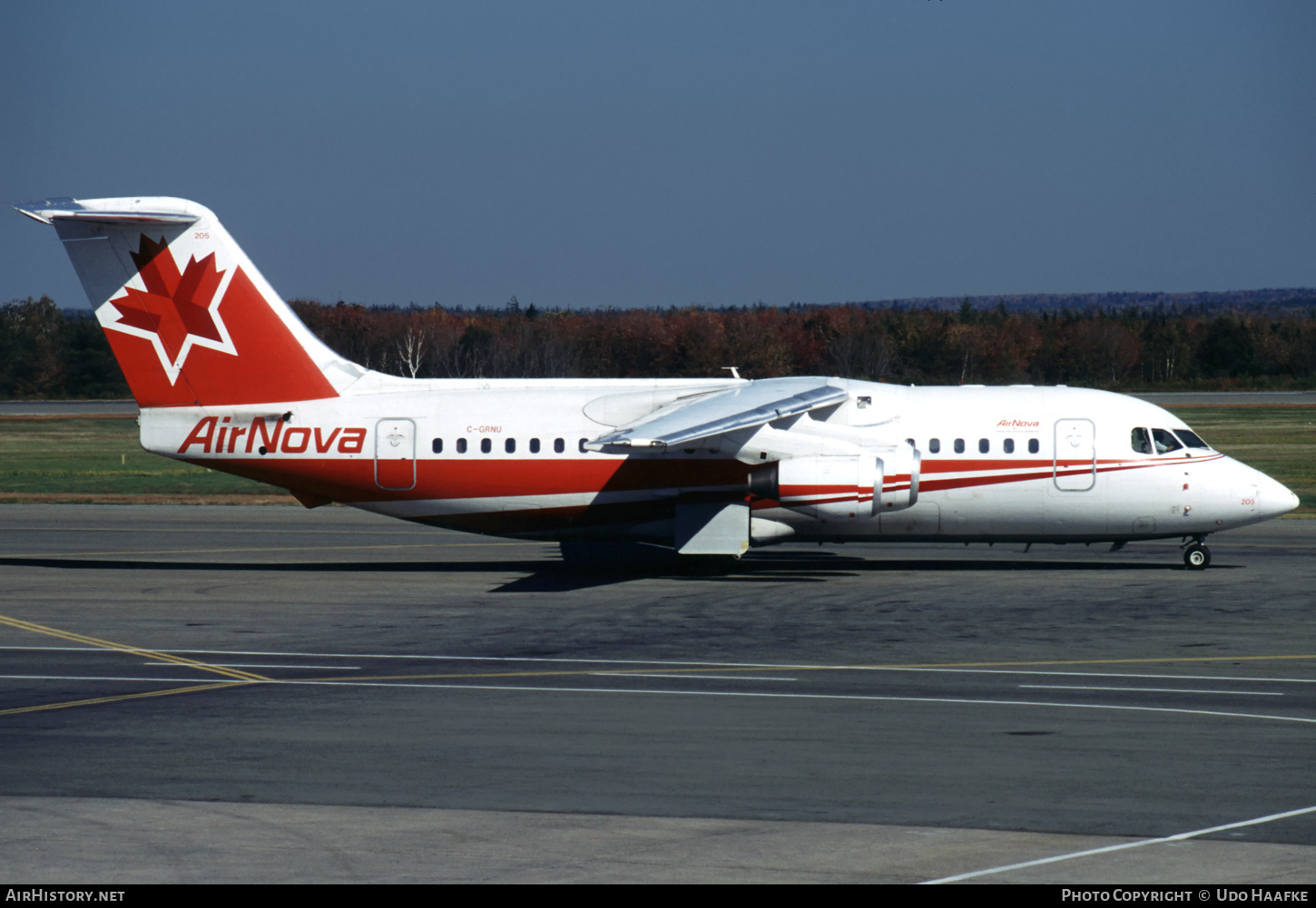 Aircraft Photo of C-GRNU | British Aerospace BAe-146-200 | Air Nova | AirHistory.net #416019