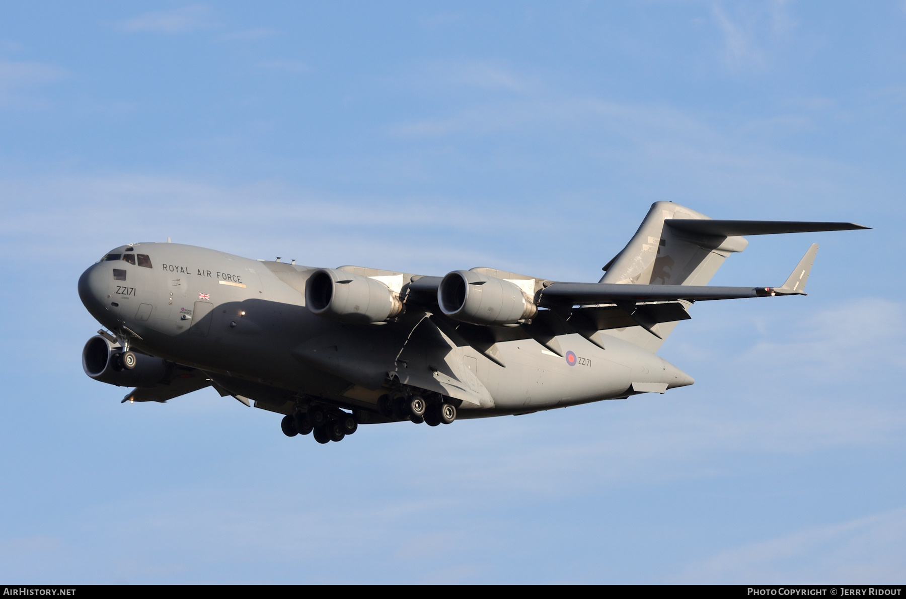 Aircraft Photo of ZZ171 | Boeing C-17A Globemaster III | UK - Air Force | AirHistory.net #416025