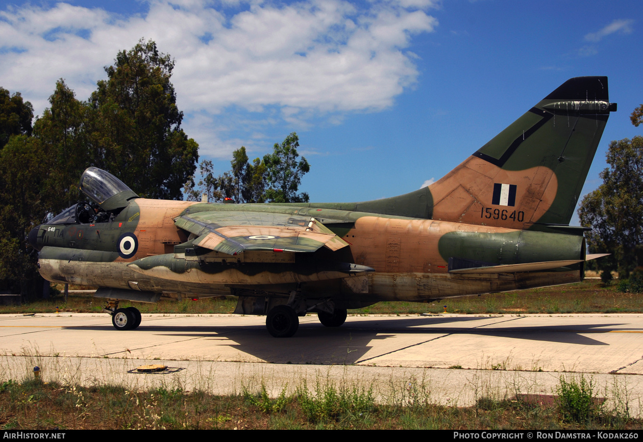 Aircraft Photo of 159640 | LTV A-7E Corsair II | Greece - Air Force | AirHistory.net #416032