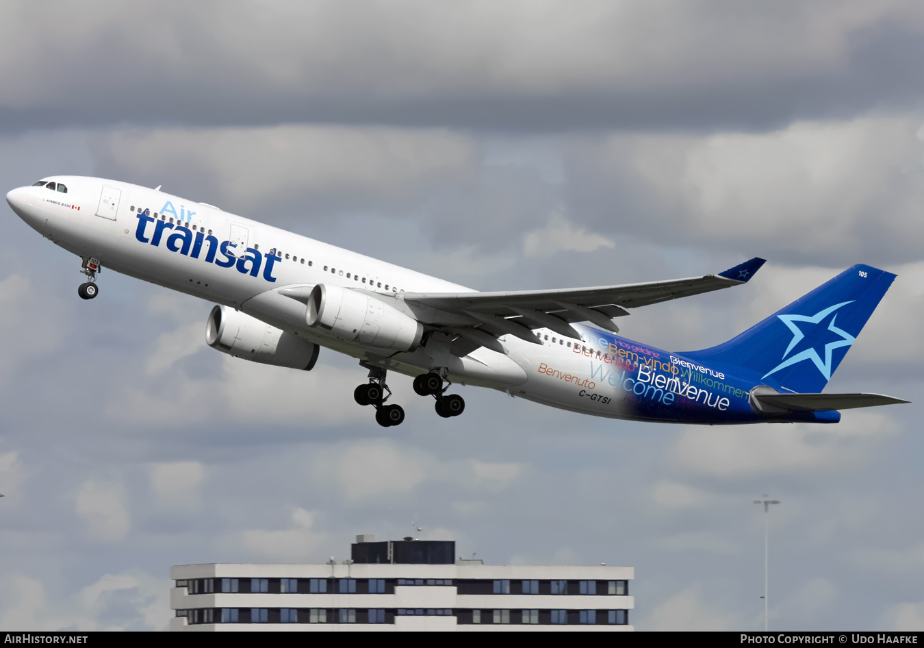 Aircraft Photo of C-GTSI | Airbus A330-243 | Air Transat | AirHistory.net #416036