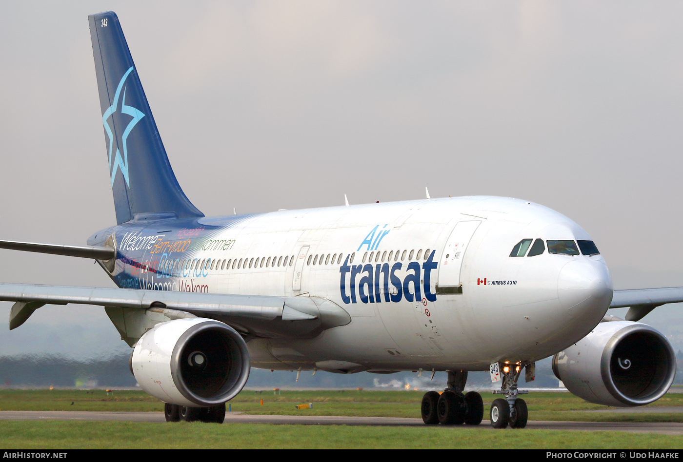 Aircraft Photo of C-GTSH | Airbus A310-304 | Air Transat | AirHistory.net #416037