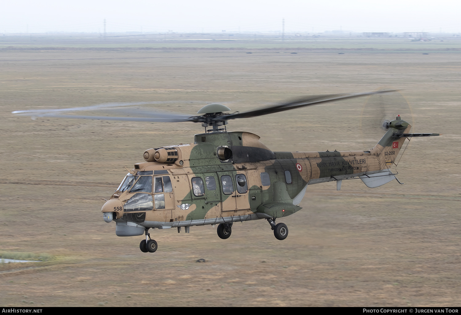 Aircraft Photo of 02-2558 | Aerospatiale AS-532UL Cougar | Turkey - Air Force | AirHistory.net #416048