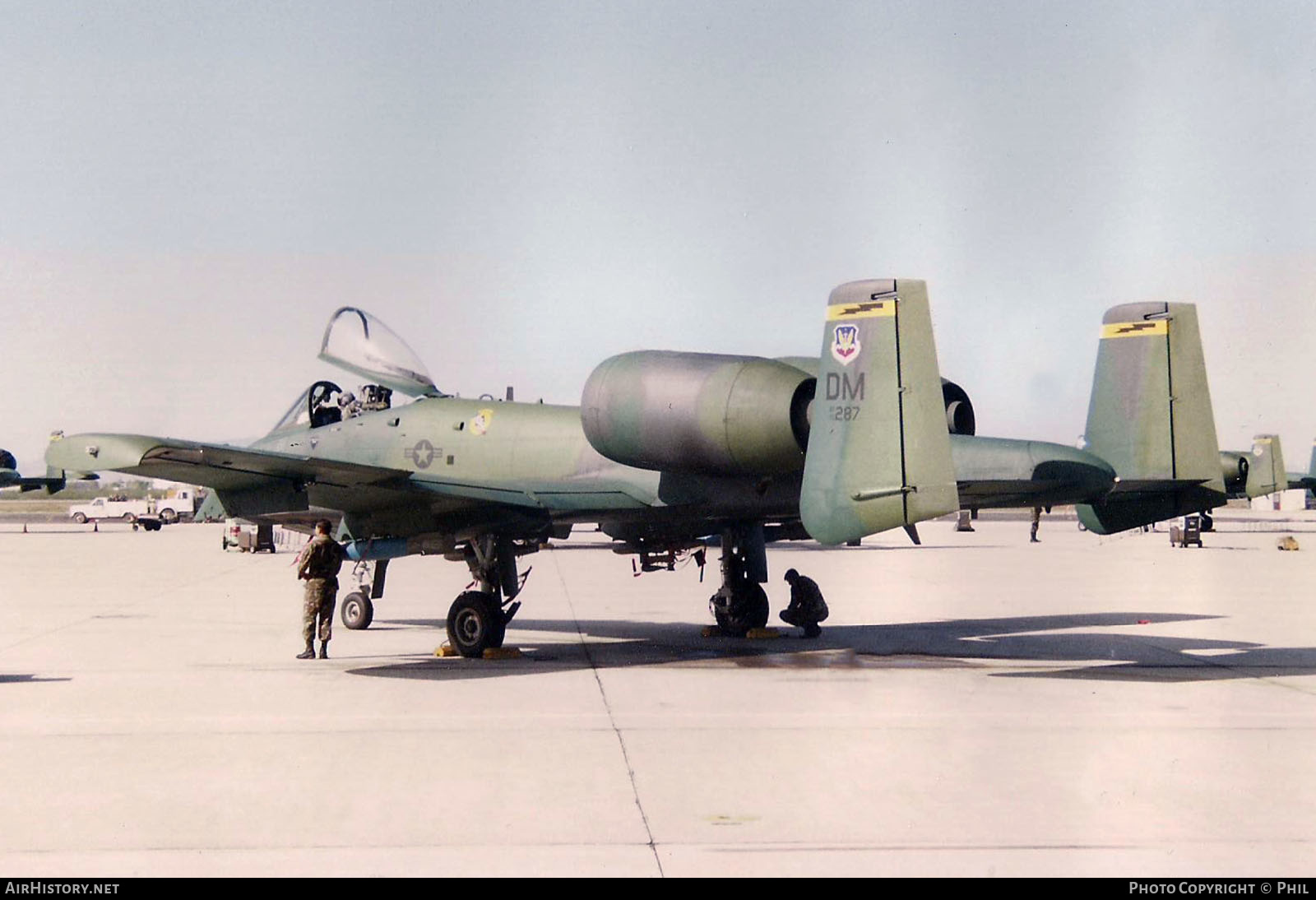 Aircraft Photo of 75-0287 / AF75-287 | Fairchild A-10A Thunderbolt II | USA - Air Force | AirHistory.net #416050