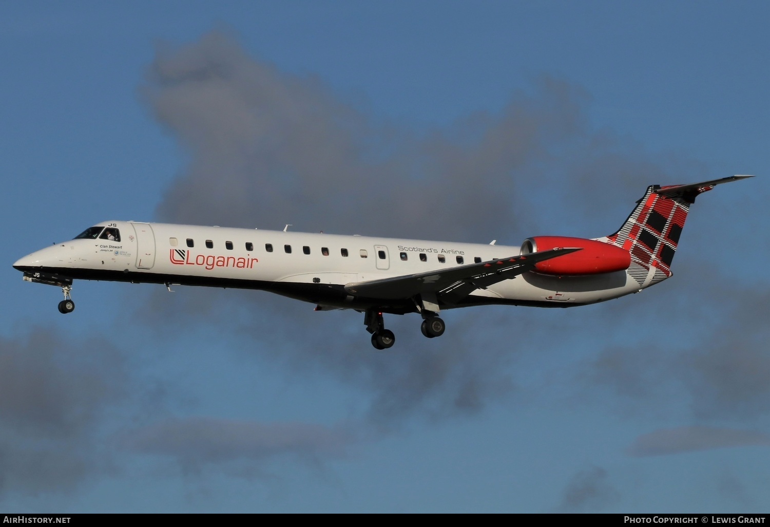 Aircraft Photo of G-SAJS | Embraer ERJ-145EP (EMB-145EP) | Loganair | AirHistory.net #416065