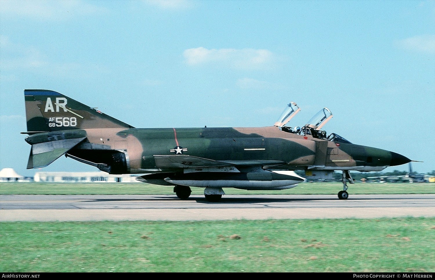 Aircraft Photo of 68-0568 / AF68-568 | McDonnell Douglas RF-4C Phantom II | USA - Air Force | AirHistory.net #416067