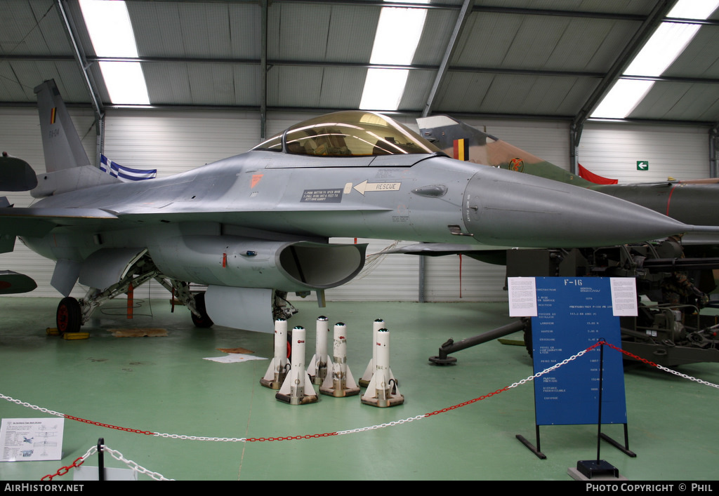 Aircraft Photo of FA-04 | General Dynamics F-16A Fighting Falcon | Belgium - Air Force | AirHistory.net #416068