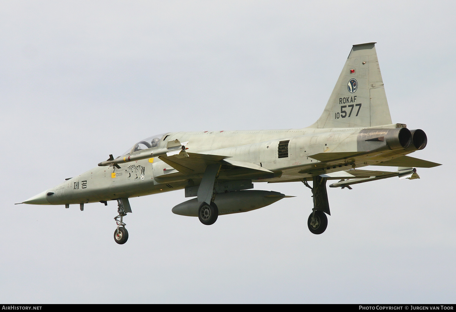 Aircraft Photo of 10-577 | Northrop KF-5E Jegongho | South Korea - Air Force | AirHistory.net #416070