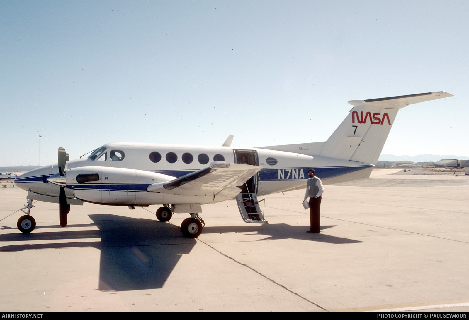 Aircraft Photo of N7NA / NASA7 | Beech B200 Super King Air | NASA - National Aeronautics and Space Administration | AirHistory.net #416075