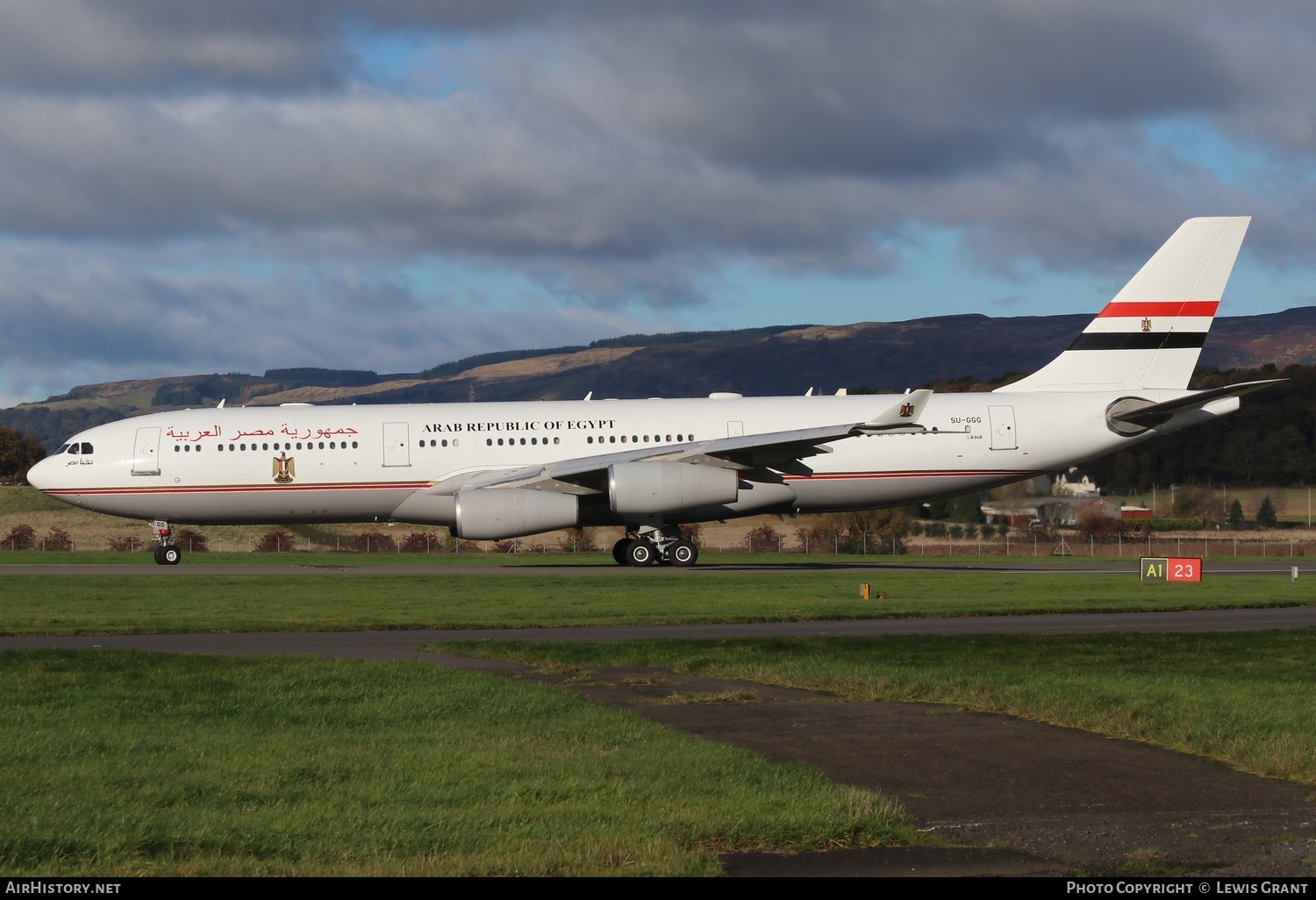 Aircraft Photo of SU-GGG | Airbus A340-212 | Arab Republic of Egypt | AirHistory.net #416077