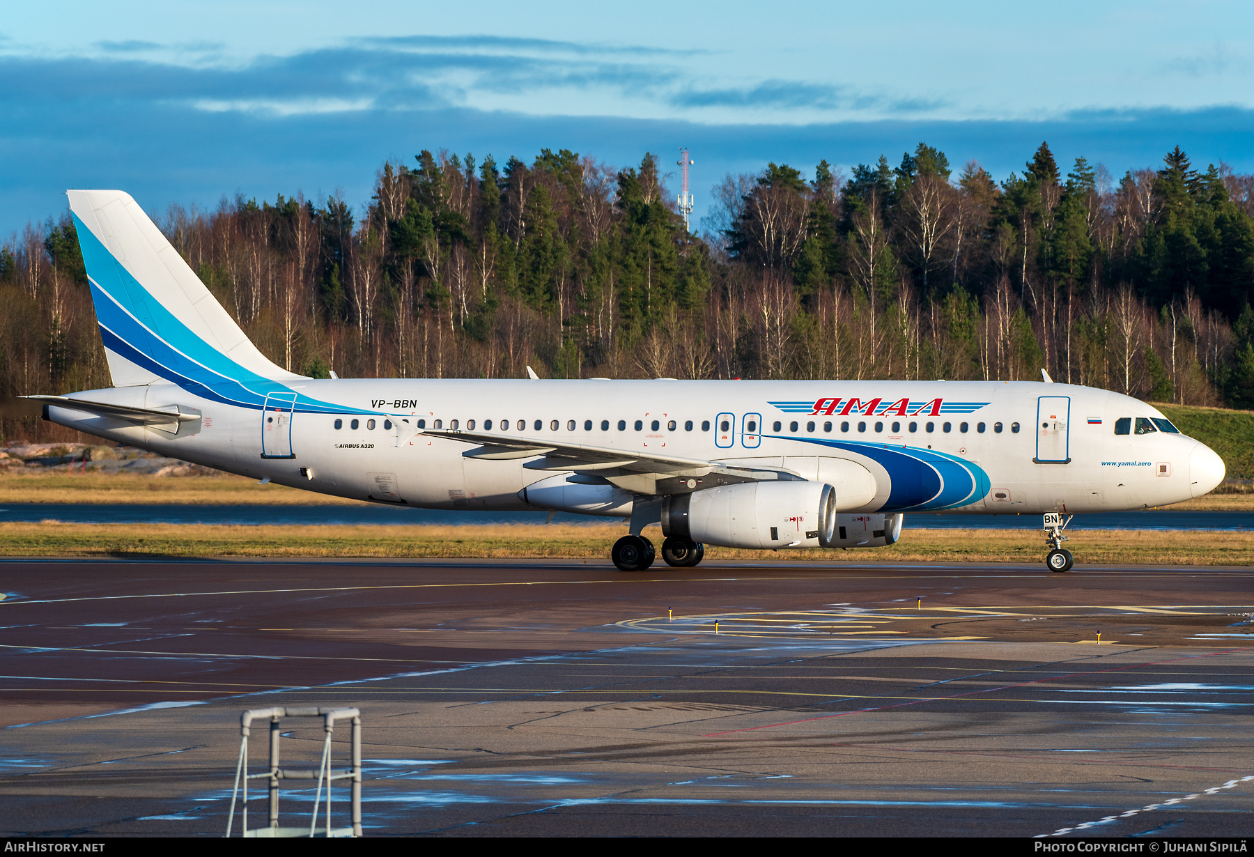 Aircraft Photo of VP-BBN | Airbus A320-232 | Yamal Airlines | AirHistory.net #416079