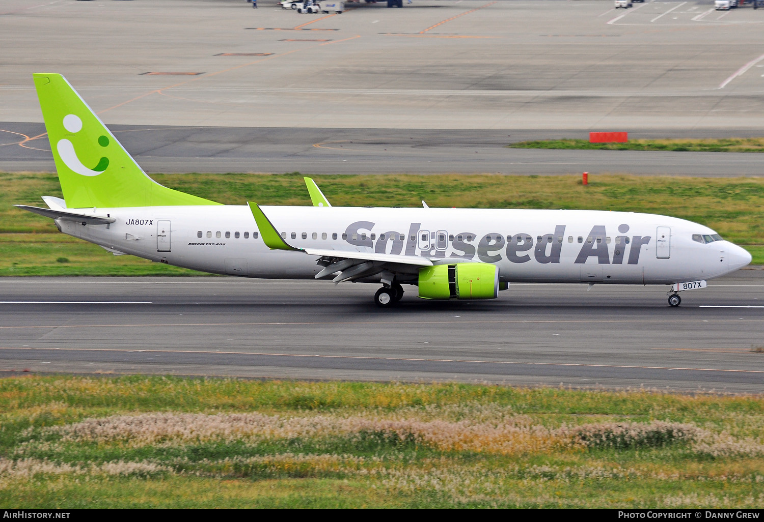 Aircraft Photo of JA807X | Boeing 737-81D | Solaseed Air | AirHistory.net #416083