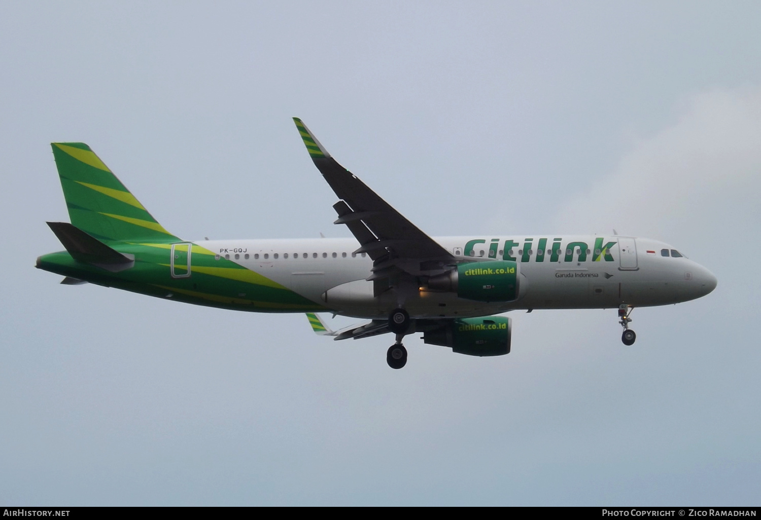Aircraft Photo of PK-GQJ | Airbus A320-214 | Citilink | AirHistory.net #416087