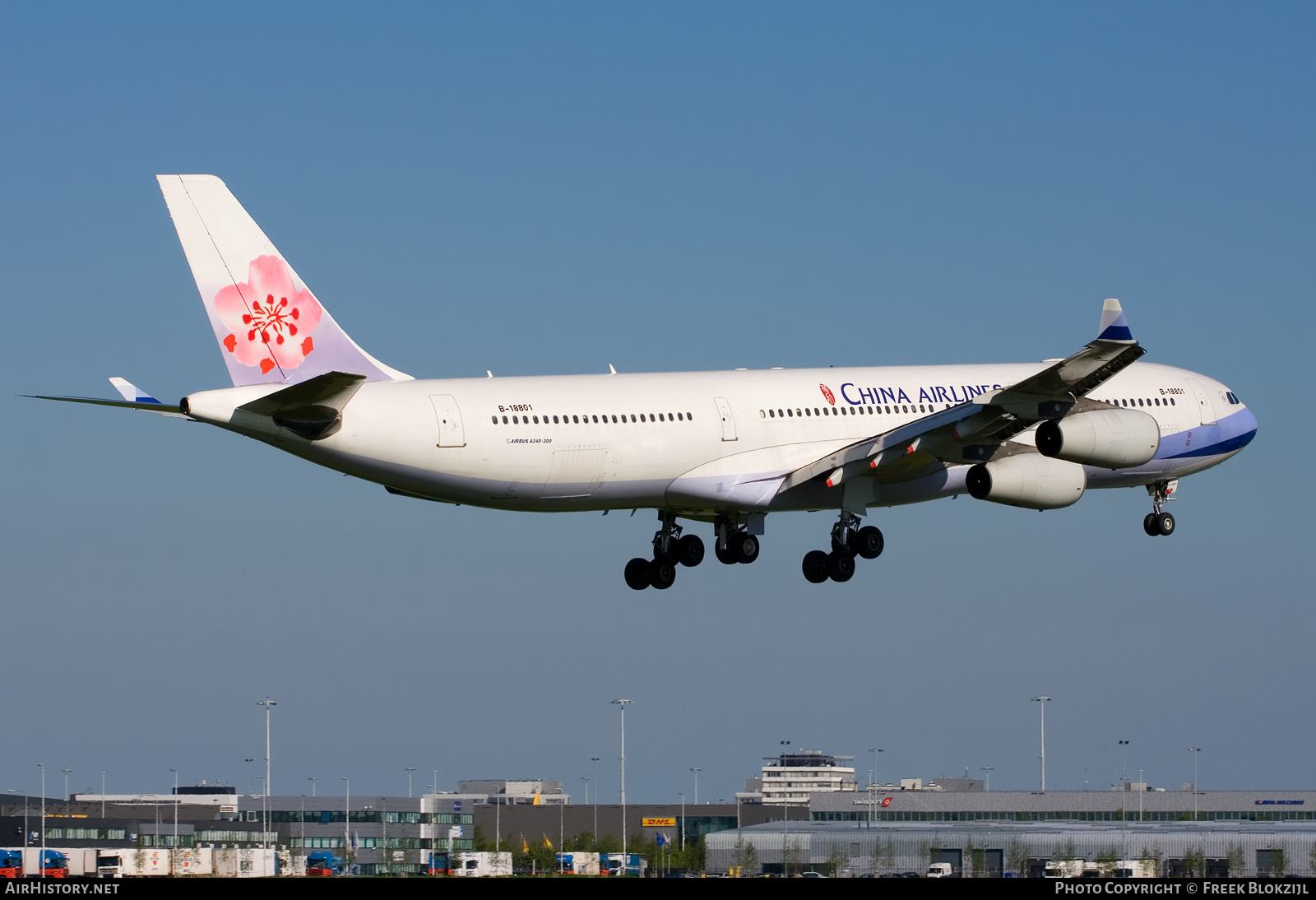 Aircraft Photo of B-18801 | Airbus A340-313X | China Airlines | AirHistory.net #416088