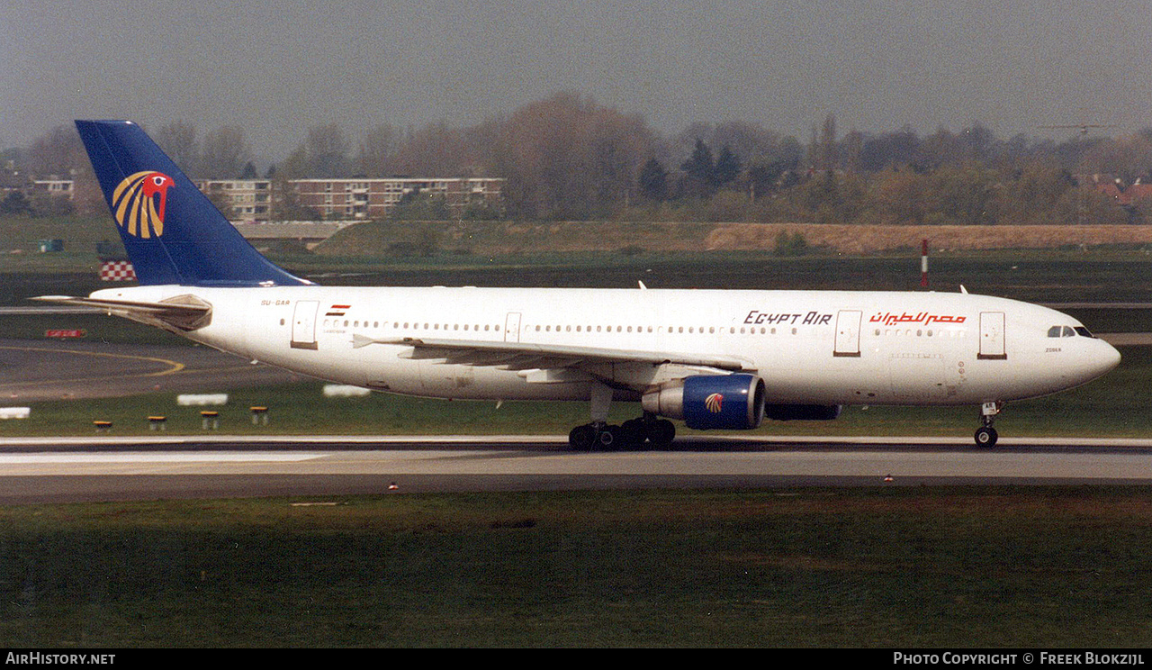 Aircraft Photo of SU-GAR | Airbus A300B4-622R | EgyptAir | AirHistory.net #416089