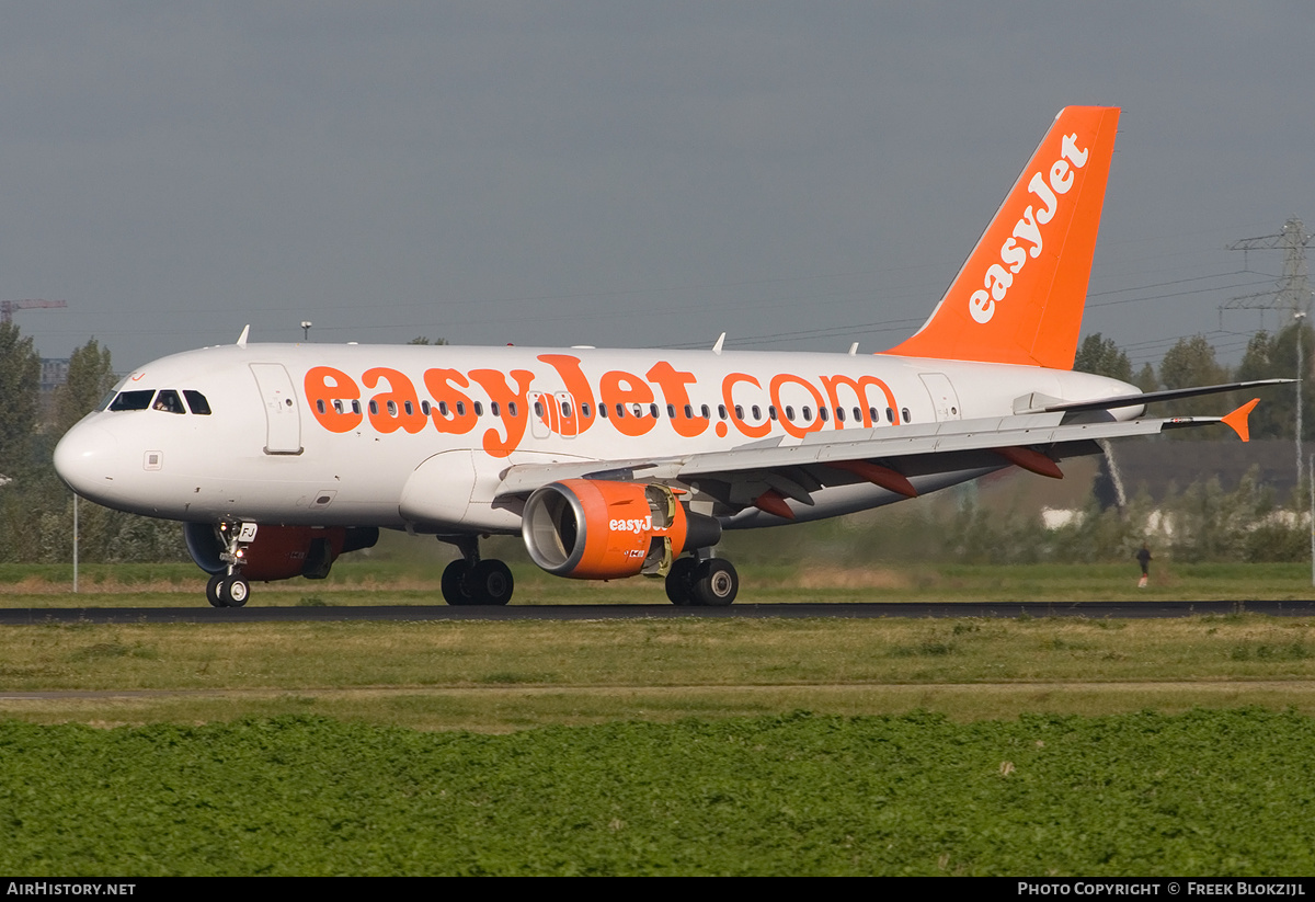 Aircraft Photo of G-EZFJ | Airbus A319-111 | EasyJet | AirHistory.net #416093