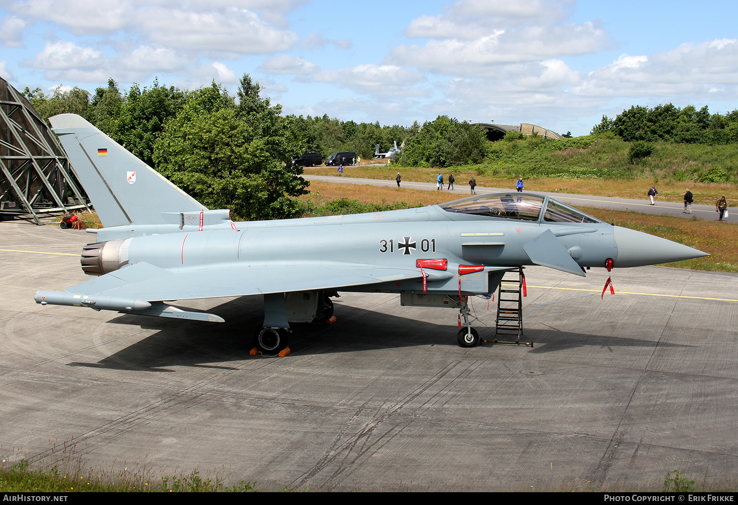 Aircraft Photo of 3101 | Eurofighter EF-2000 Typhoon S | Germany - Air Force | AirHistory.net #416095