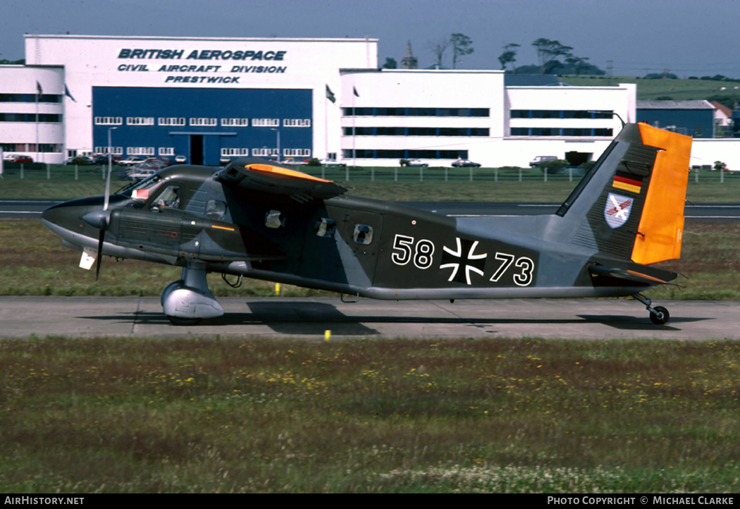 Aircraft Photo of 5873 | Dornier Do-28D-2 Skyservant | Germany - Air Force | AirHistory.net #416097