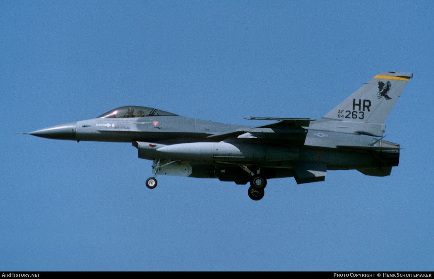 Aircraft Photo of 84-1263 / AF84-263 | General Dynamics F-16C Fighting Falcon | USA - Air Force | AirHistory.net #416102